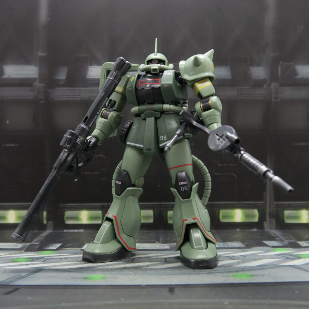 MS-05L Zaku I Sniper Type Yonem Kirk Custom GUNPLA HGUC High Grade